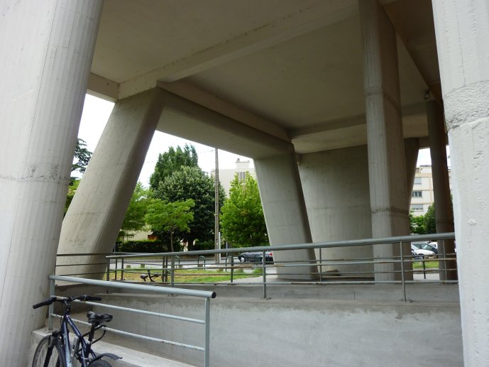 Immeuble du Grand Verger de l'architecte P. Lafitte (détail)