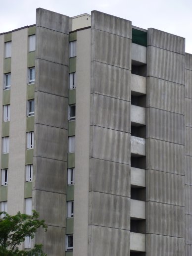 Immeuble du TOEC à Toulouse de l'architecte B. Bachelot