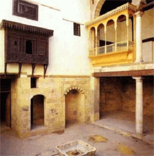 Le Caire : Maison Harawi, (restauration française)