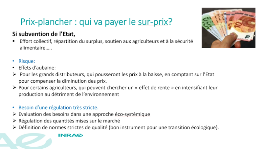 "Qu'est-ce qu'une crise agricole ?", Annick Vignes, INRAE, diapo 12