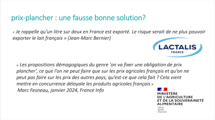 "Qu'est-ce qu'une crise agricole ?", Annick Vignes, INRAE, diapo 13