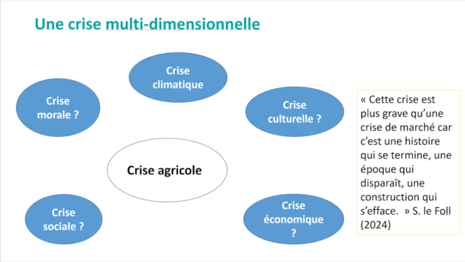 "Qu'est-ce qu'une crise agricole ?", Annick Vignes, INRAE, diapo 17