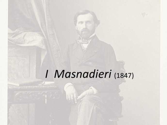 Diapo 12 I  Masnadieri (1847)