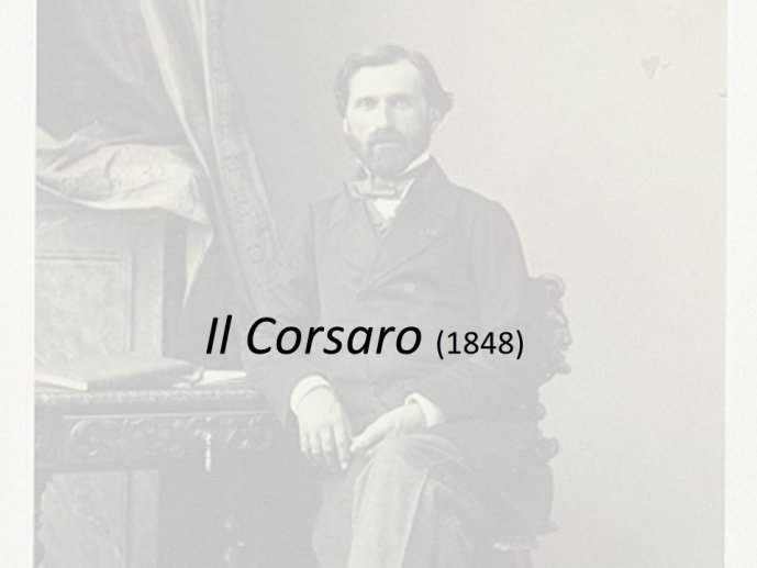 Diapo 17 Il Corsaro (1848)