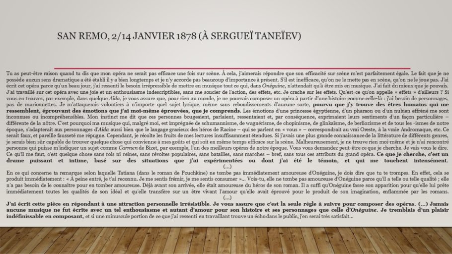 Diapo 27 San Remo, 2/14 Janvier 1878 (à Sergueï Taneïev)