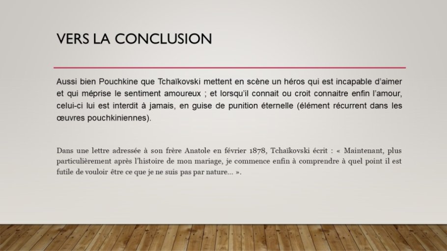 Diapo 33 Vers la conclusion