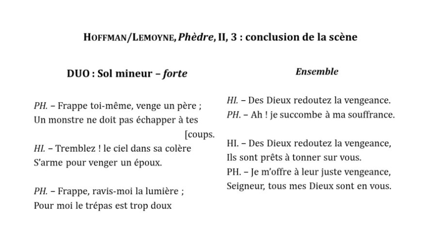 Diapo 17 Hoffman/Lemoyne, Phèdre, II, 3 : l’aveu