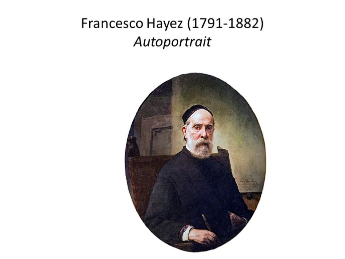 Diapo 2 Francesco Hayez (1791-1882) Autoportrait