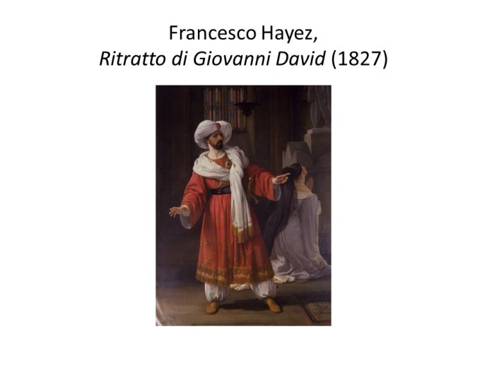 Diapo 33 Francesco Hayez, Ritratto di Giovanni David (1827)