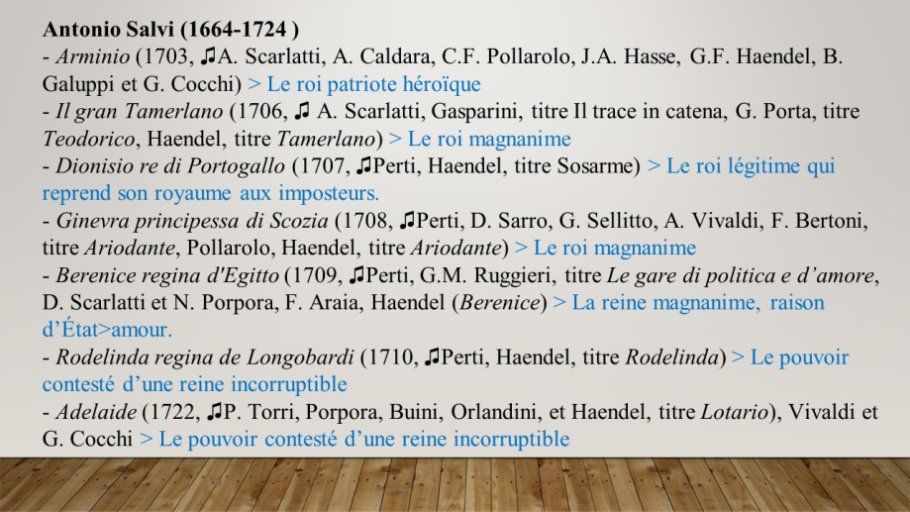 Diapo 21 Antonio Salvi (1664-1724 )