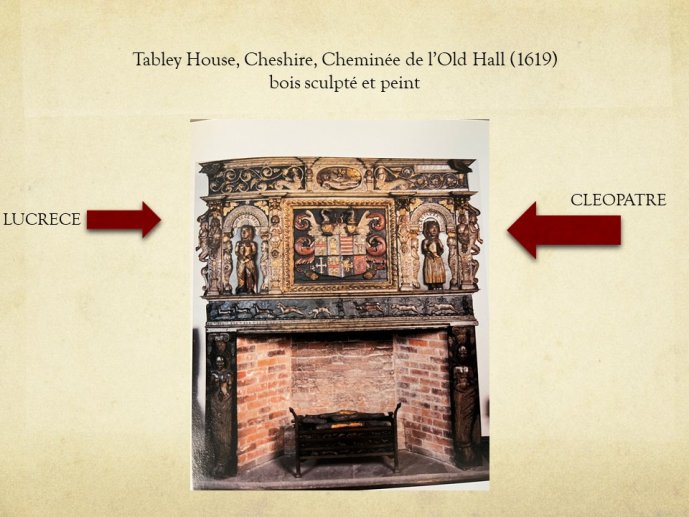 Diapo 8 Tabley House, Cheshire, Cheminée de l’Old Hall (1619) 