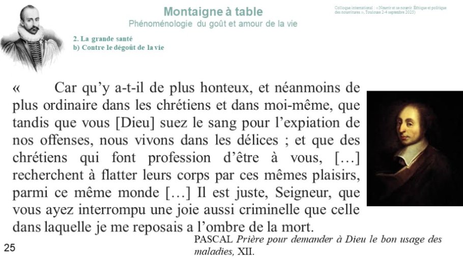 Diapo 25 2. La grande santé b) Contre le dégoût de la vie