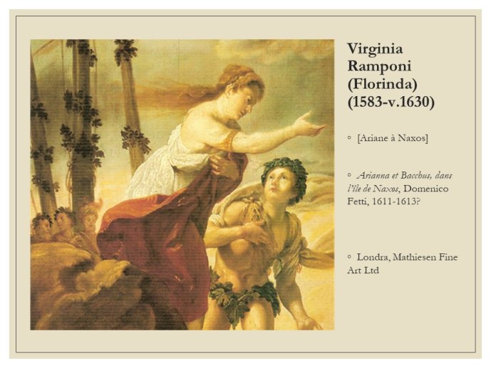 Diapo 42 Virginia Ramponi (Florinda) (1583-v.1630)