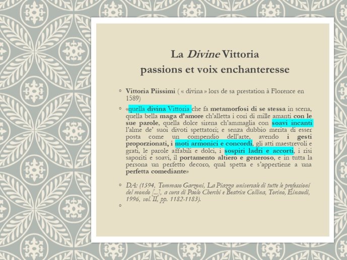 Diapo 5 La Divine Vittoria  passions et voix enchanteresse