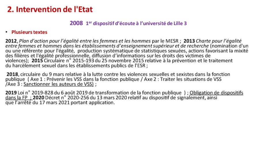 2. Intervention de l'Etat 1/2