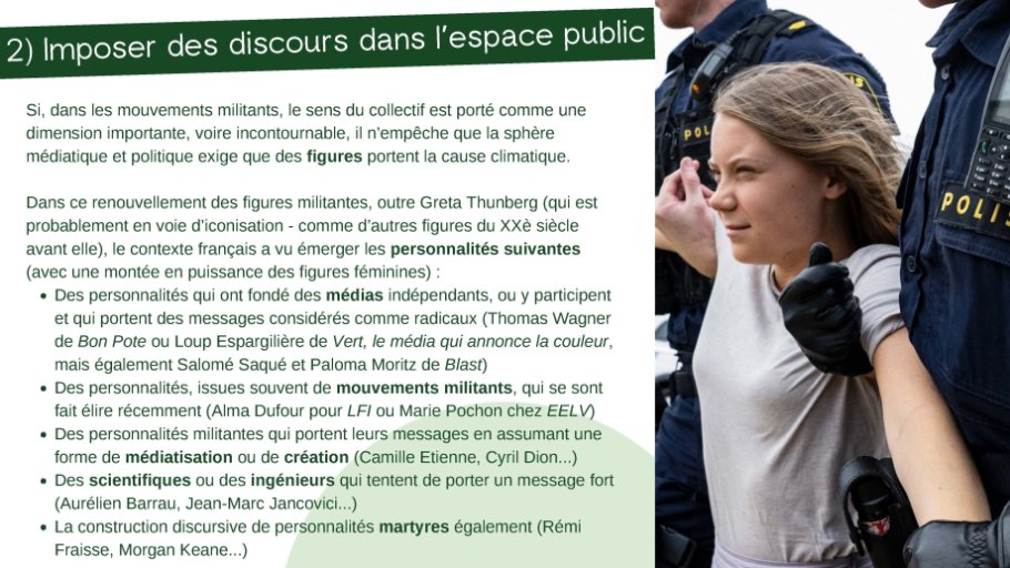 2) Imposer des discours dans l’espace public 4/4