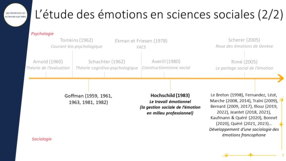 L’étude des émotions en sciences sociales (2/2)