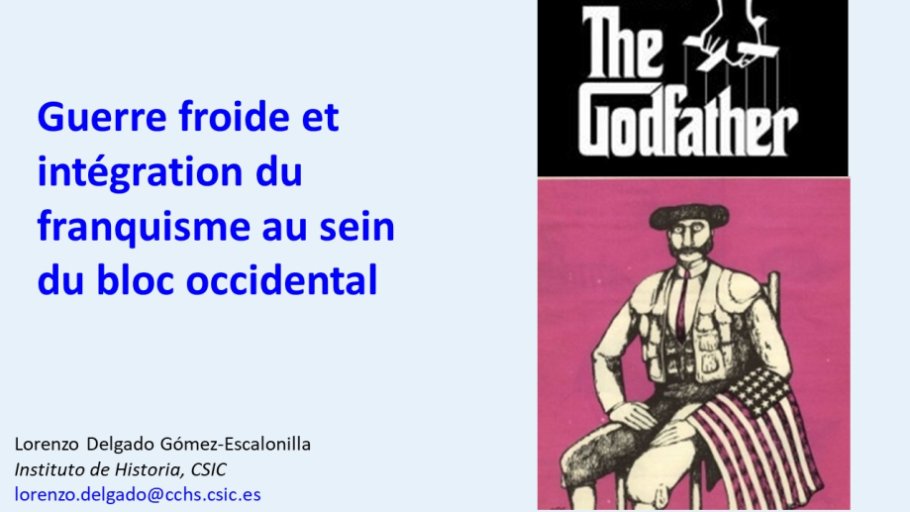 Diapo 1 Guerre froide et intégration du franquisme au sein du bloc occidental 