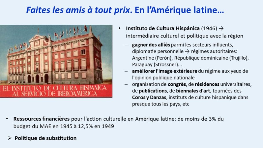 Diapo 7 Faites les amis à tout prix. En l’Amérique latine…