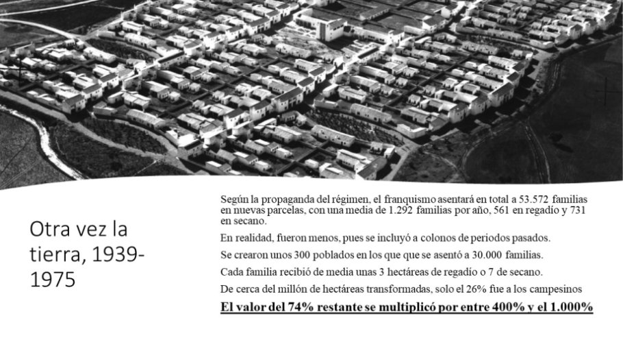 Diapo 13 Otra vez la tierra, 1939-1975