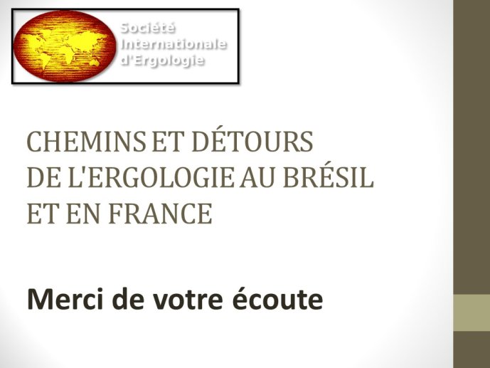 Diapo 14 Merci de votre écoute