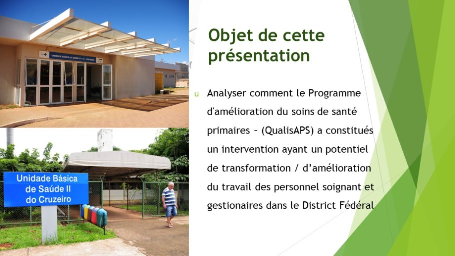 Diapo 5 Objet de cette présentation