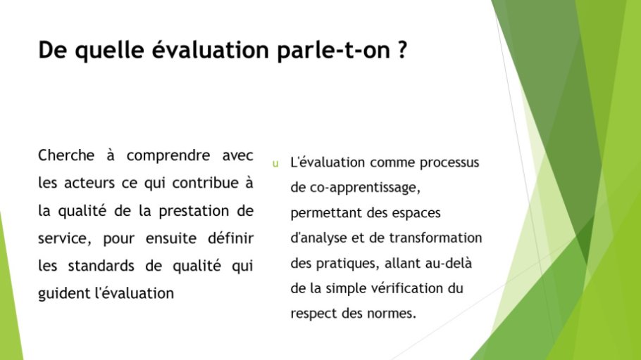 Diapo 9 De quelle évaluation parle-t-on ? [2]