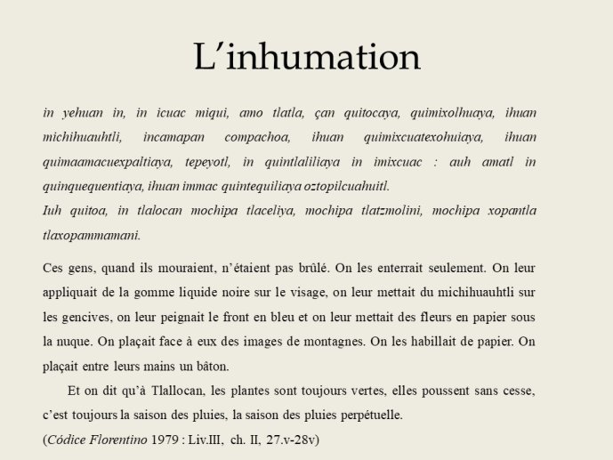 Diapo 5 L’inhumation