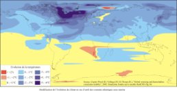 Modélisation de l'évolution du climat en cas d'arrêt des courants atlantiques sous-marins