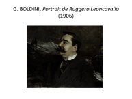 Diapo 12 G. BOLDINI, Portrait de Ruggero Leoncavallo (1906)