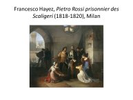 Diapo 18 Francesco Hayez, Pietro Rossi prisonnier des Scaligeri (1818-1820), Milan