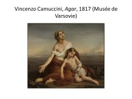 Diapo 6 Vincenzo Camuccini, Agar, 1817 (Musée de Varsovie)