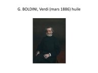 Diapo 9 G. BOLDINI, Verdi (mars 1886) huile