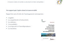Diapo 12 Un rapport qui s’opère dans la transversalité