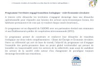 Diapo 13 Programme Territoire engagé transition écologique - volet Économie circulaire