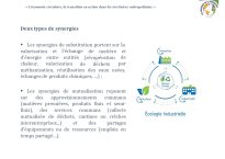 Diapo 18 Deux types de synergies