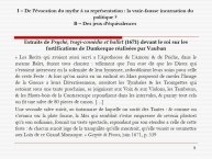 Diapo 9 Extraits de Psyché, tragi-comédie et ballet (1671) devant le roi sur les fortifications de Dunkerque réalisées par Vauban