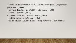 Diapo 3 Ferrari : Il pastor regio (1640), ...