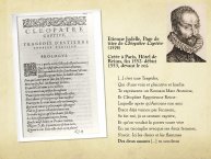 Diapo 11 Etienne Jodelle, Page de titre de Cléopâtre Captive (1574)