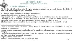 Diapo 21 2. La grande santé b) Contre le dégoût de la vie