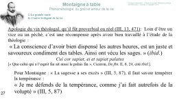 Diapo 27 2. La grande santé b) Contre le dégoût de la vie