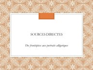 Diapo 25 Sources directes