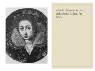 Diapo 33 Isabella Andreini, museo della Scala, Milan, fin XVIe