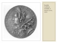 Diapo 38 Isabella Andreini, médaille in mortem, Lyon, 1604