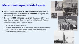 Diapo 12 Modernisation partielle de l'armée