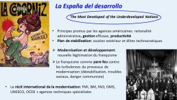 Diapo 21 La España del desarrollo