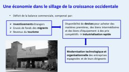 Diapo 22 Une économie dans le sillage de la croissance occidentale