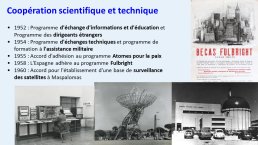 Diapo 18 Coopération scientifique et technique