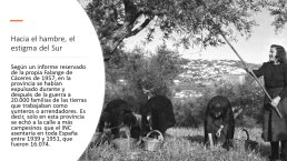 Diapo 6 Hacia el hambre, el estigma del Sur