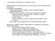 Diapo 2 I. I. Continuidade da SIE (desde sua criação em 2010)